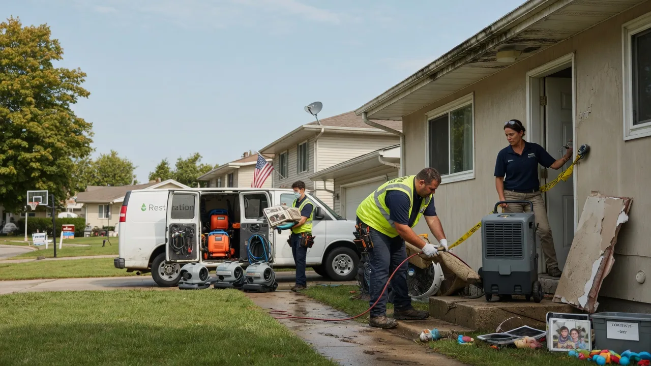 Water Damage Restoration in Le Mars, IA near me